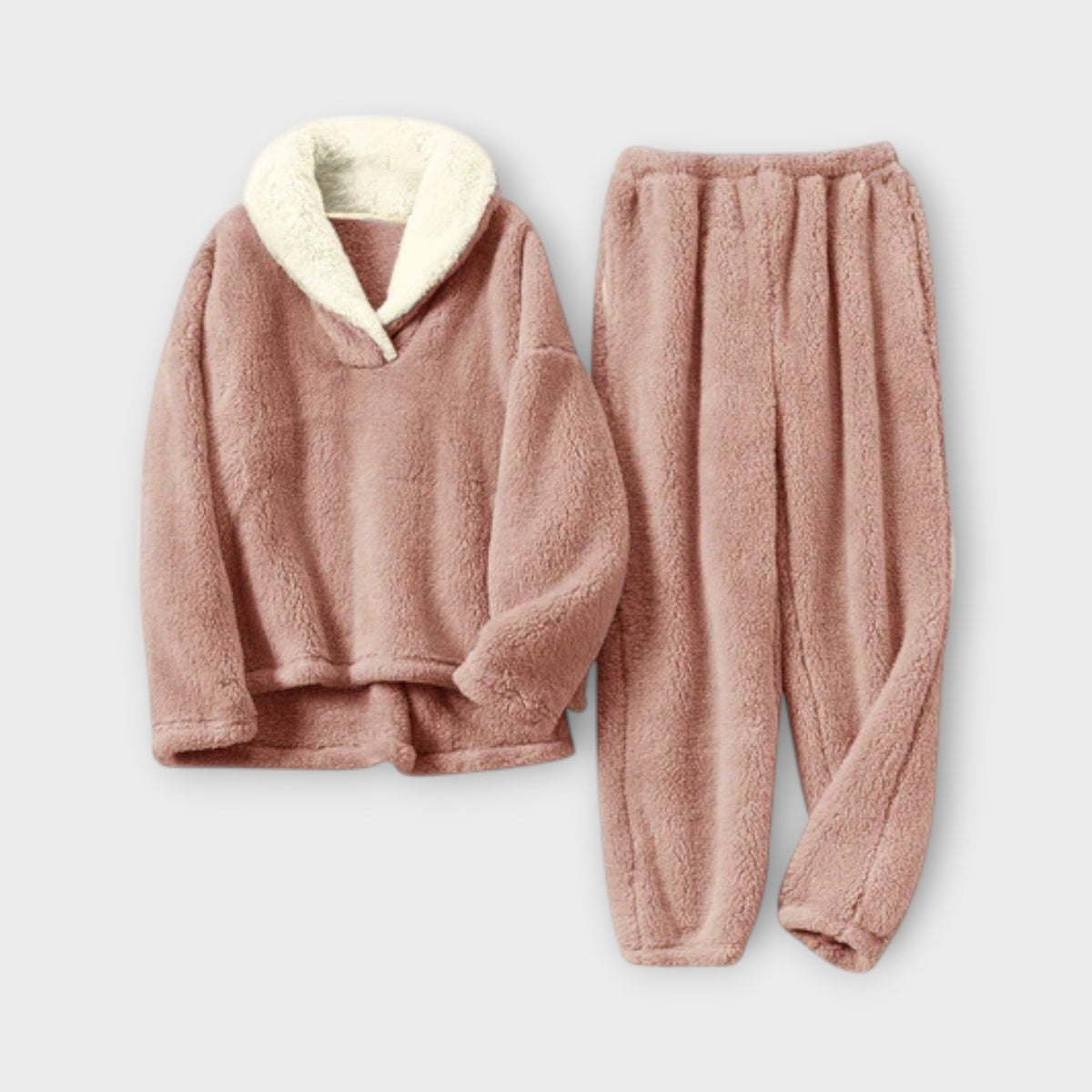 Stella - Ensemble Flanelle Douillet Gris