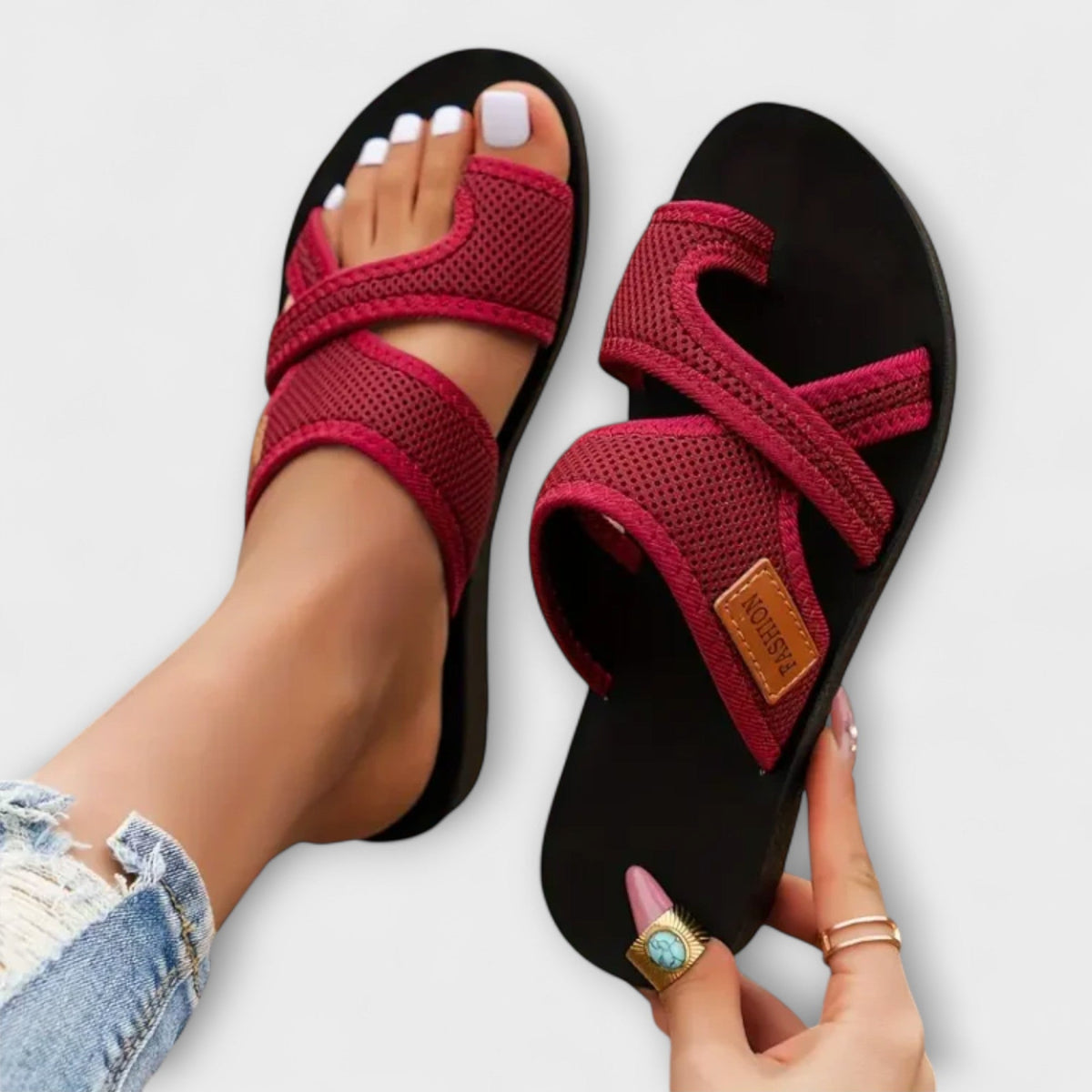 Edelgund - Mules Confort Noires