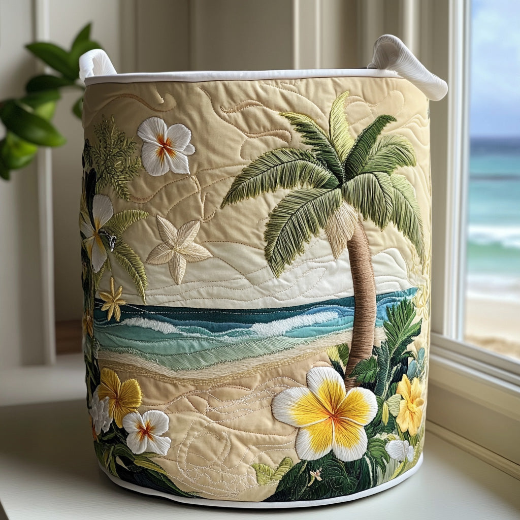 Palmora | Panier de rangement matelassé