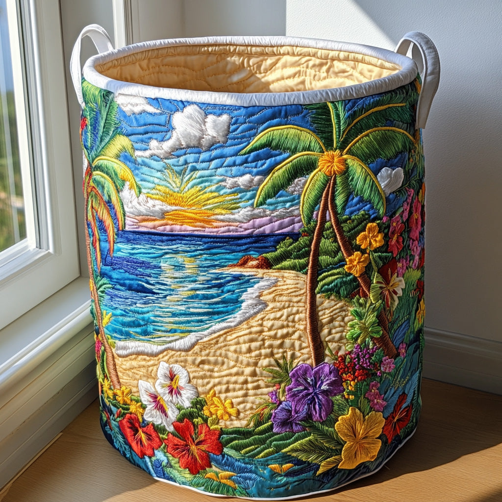 Suncoast | Panier de rangement matelassé