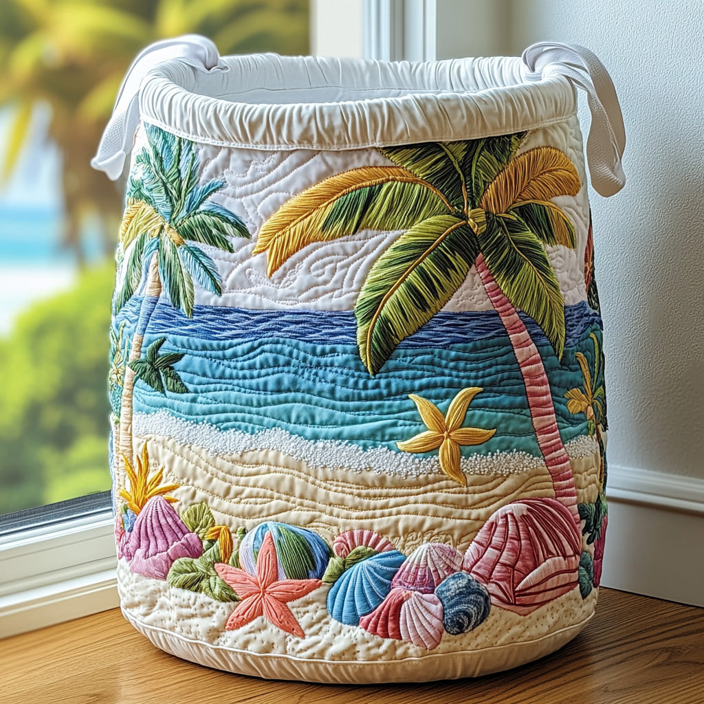 Palmshell | Panier de rangement matelassé