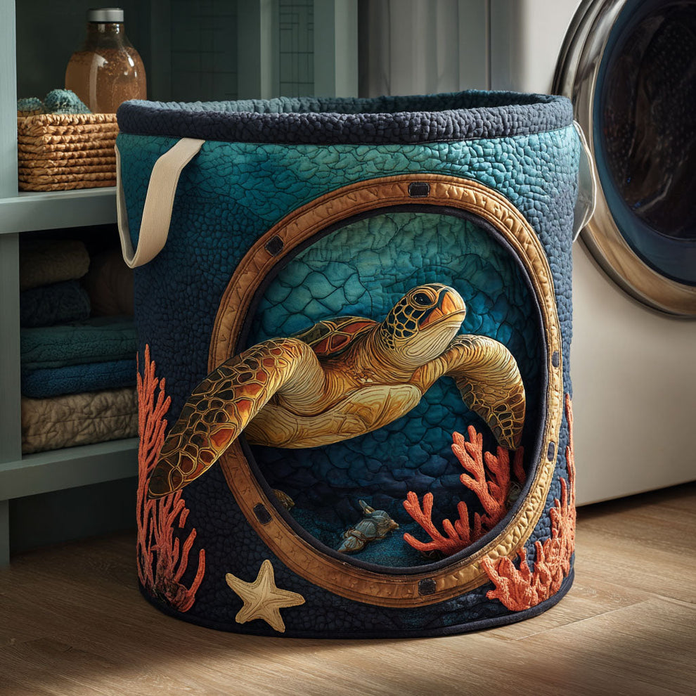 Turtlecove | Panier de rangement matelassé
