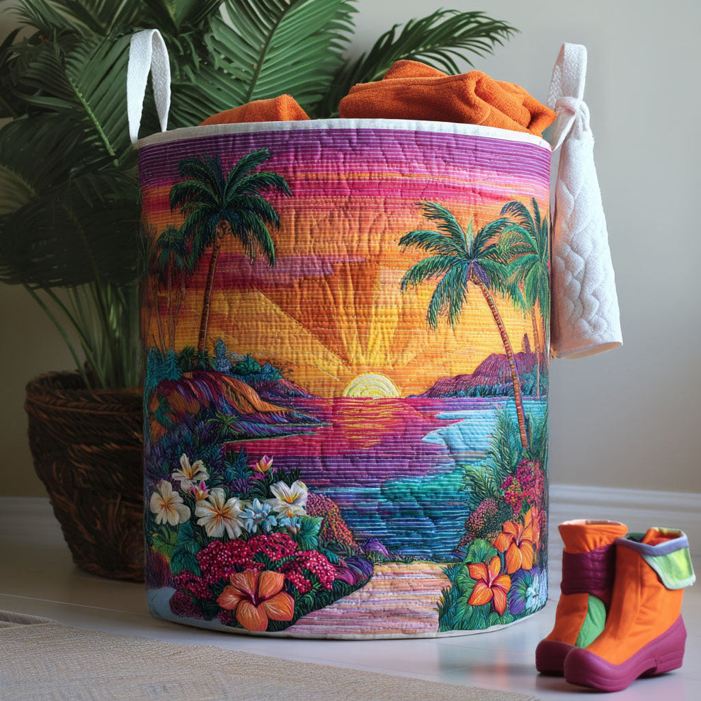 Sunwave | Panier de rangement matelassé
