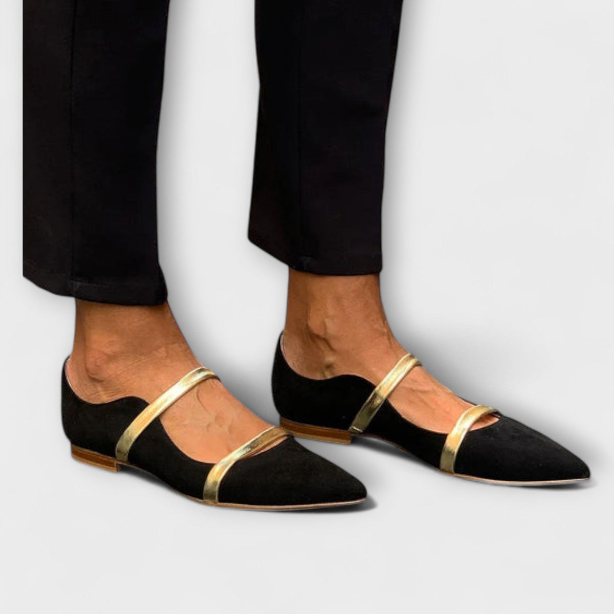 Wendelgard - Ballerines Pointues Noires