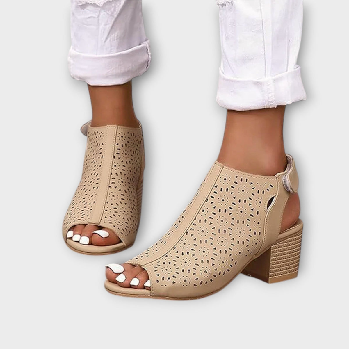 Berta - Bottines Ouvertes Noires