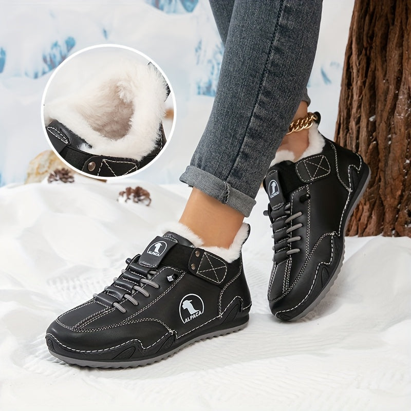 Hanne - Bottine doublée slip-on au look minimaliste