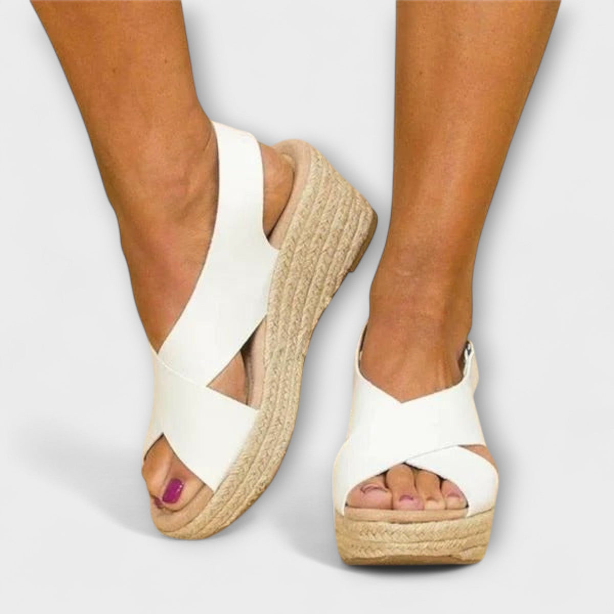 Edeltrud - Sandales Espadrille Élégantes