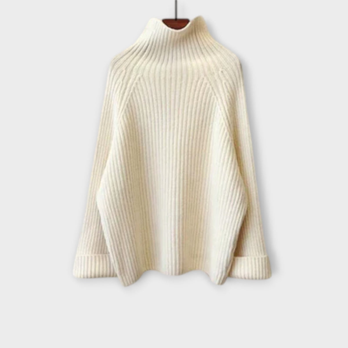 Lucy - Ensemble Tricoté Crème avec Gilet