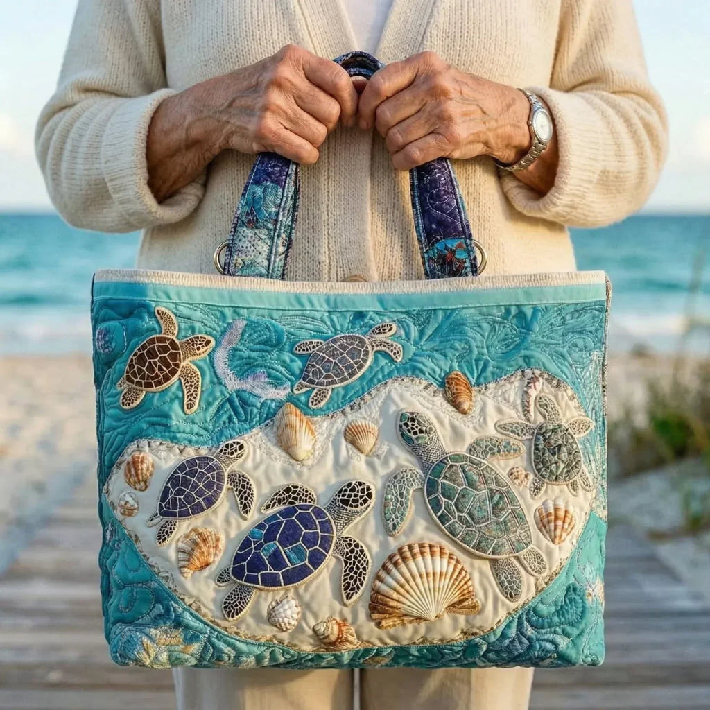 Étreinte de Tortue | Sac matelassé