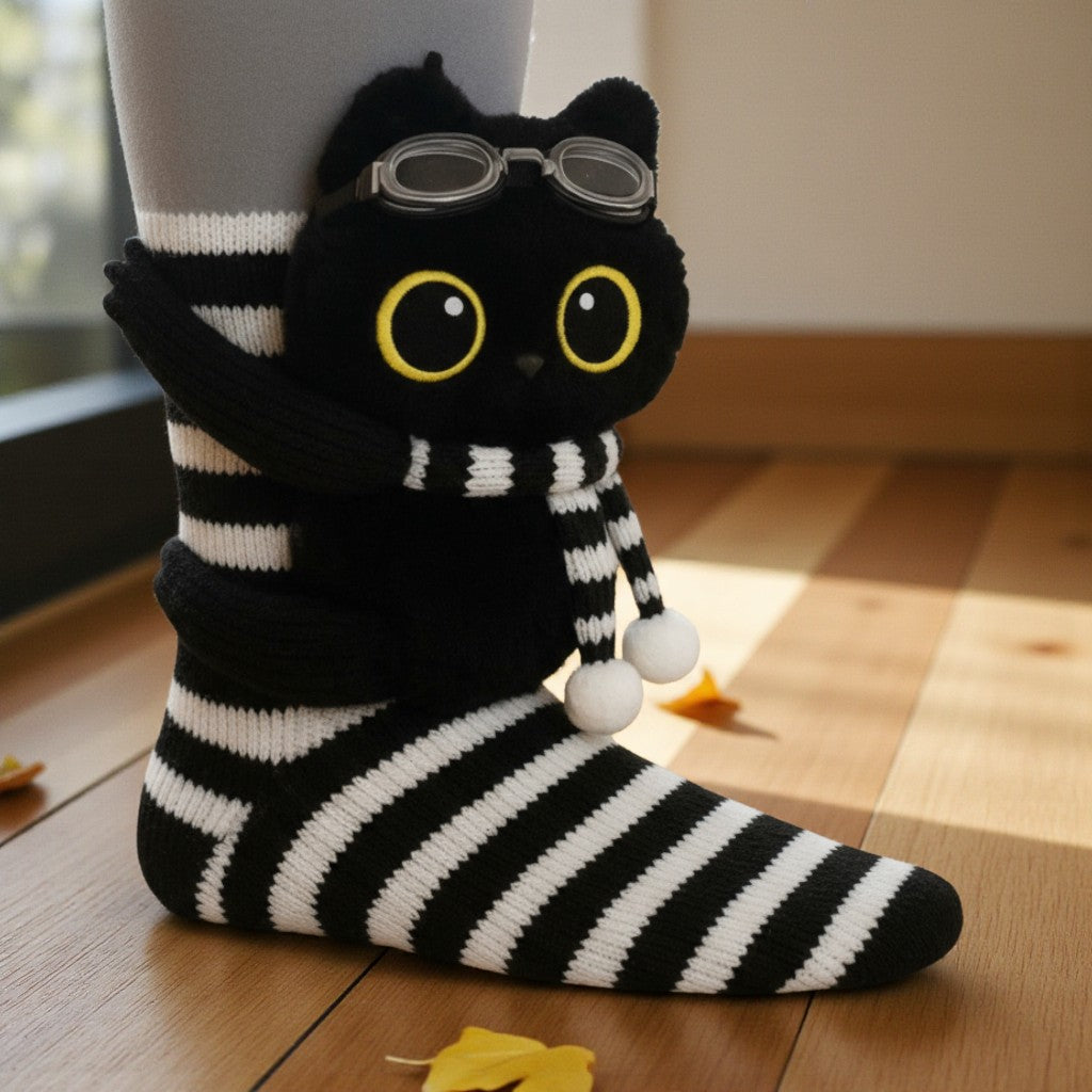 Zoé - Chaussettes à motifs animaux