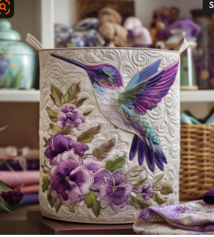 Eva | Panier de rangement matelassé
