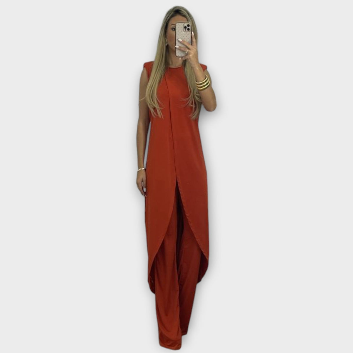 Coordinato Fally - Combinaison Rouille Fendue