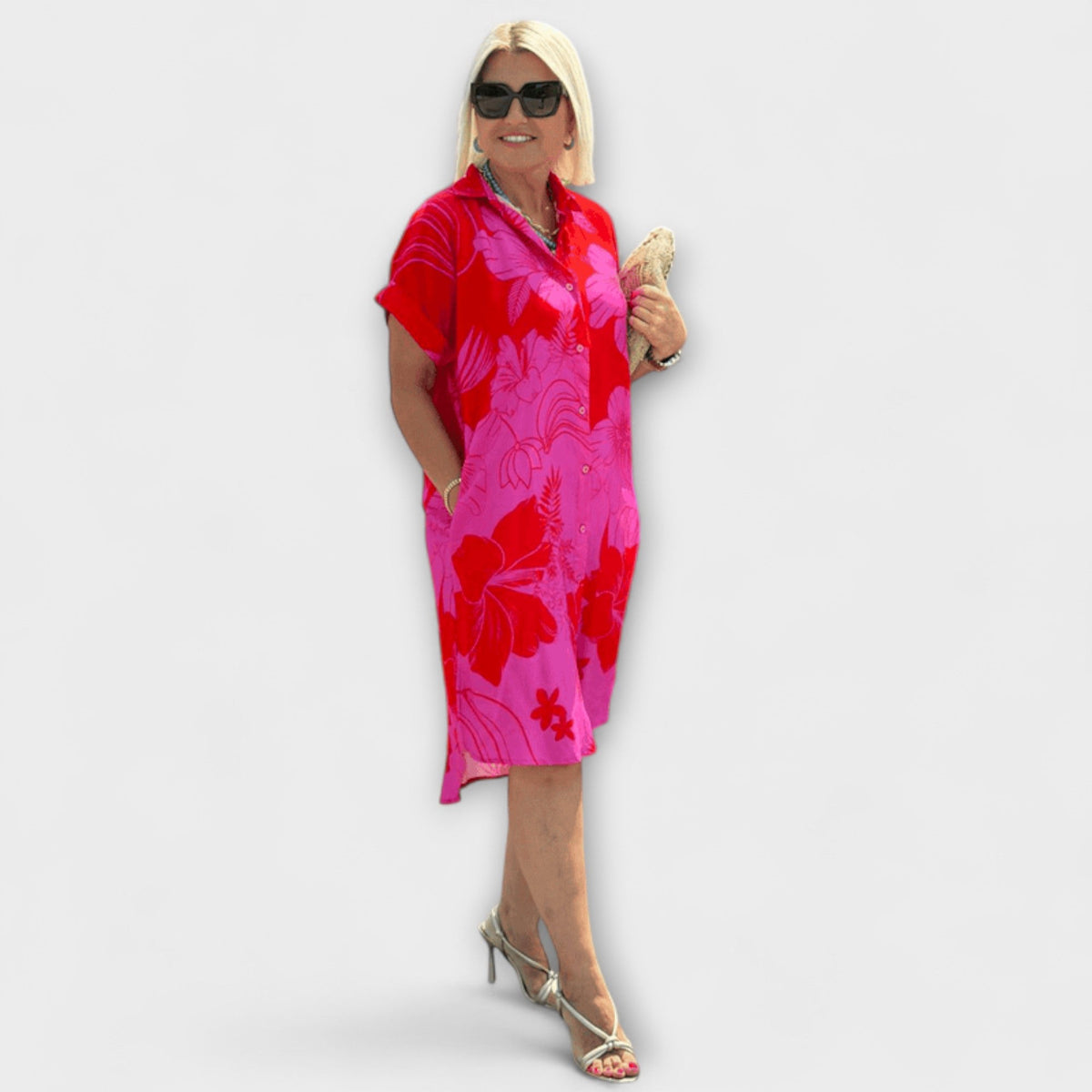 Naomi – Robe à Motif Floral