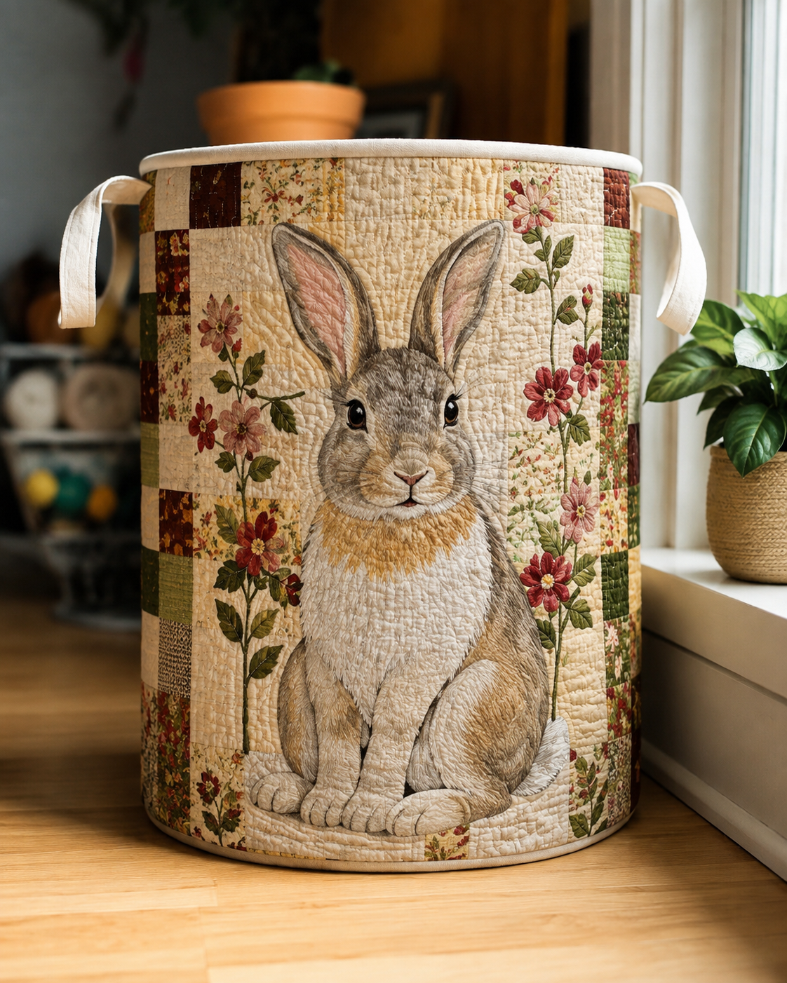 Beatrice | Panier de rangement matelassé